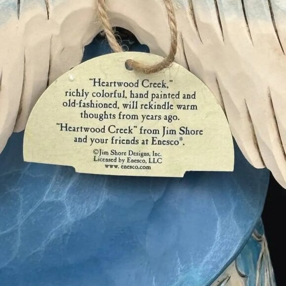 ENESCO Jim Shore "Wrapped in Holy Love" Nativity Angel Figurine Hartwood Creek - Picture 5 of 8